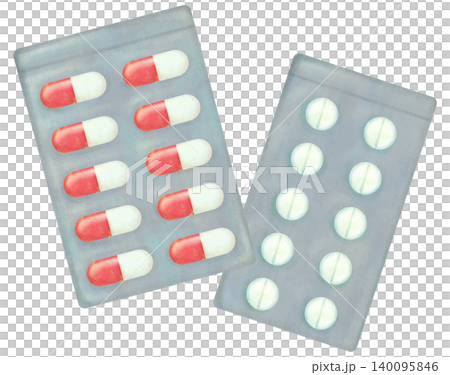 Illustrations that evoke the image of medicine Illustrations that evoke the image of medicine 140095846