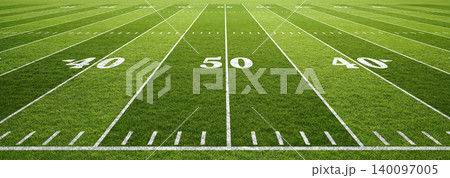 American football field 140097005