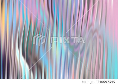 Holographic ribbed glass texture Holographic ribbed glass texture 140097345