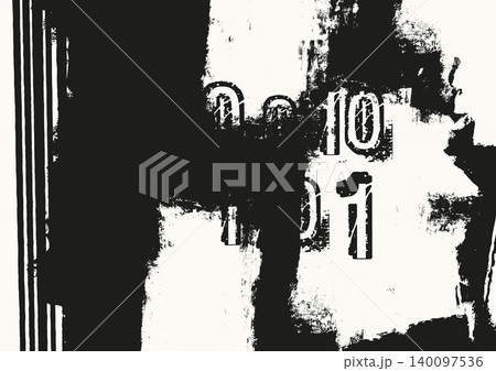 Black and White Grunge Typography Background Black and White Grunge Typography Background 140097536