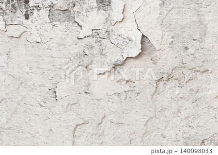 Light Gray Stucco Wall Texture. Abstract Background 140098033