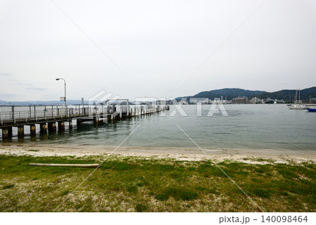 びわ湖大津館 展望テラスと琵琶湖情景 びわ湖大津館 展望テラスと琵琶湖情景 140098464