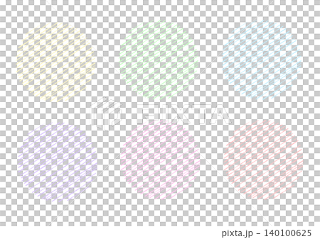 手繪圓形圖示集 140100625