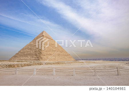 The Great Pyramid of Giza in Cairo, Egypt 140104981