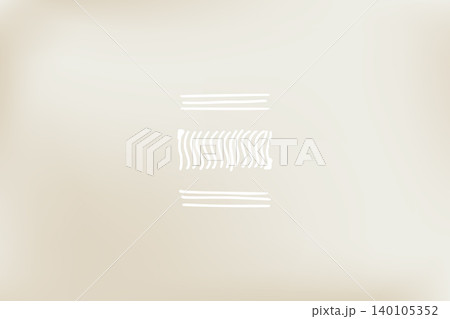 Pale cream gradient background in subtle neutral ivory for spa. A light nude plain gradation with pale cream wavy lines as a vector backdrop. Minimal hand drawn stripes create a gentle zen mood 140105352