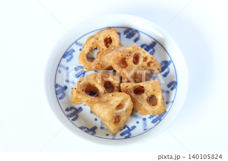 れんこんの唐揚げ れんこんの唐揚げ 140105824