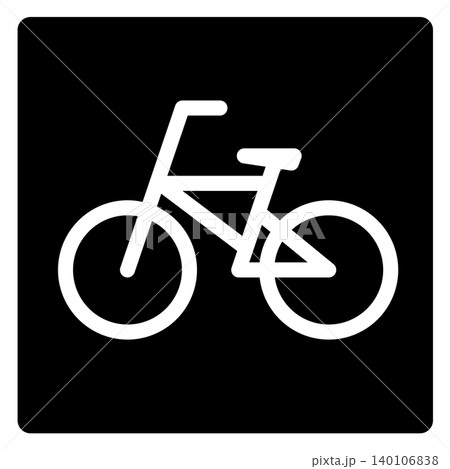 駐輪場マーク 標識 自転車置場 駐輪場マーク 標識 自転車置場 140106838