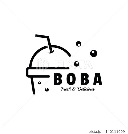 Simple Boba Cup Drink Design Simple Boba Cup Drink Design 140111009