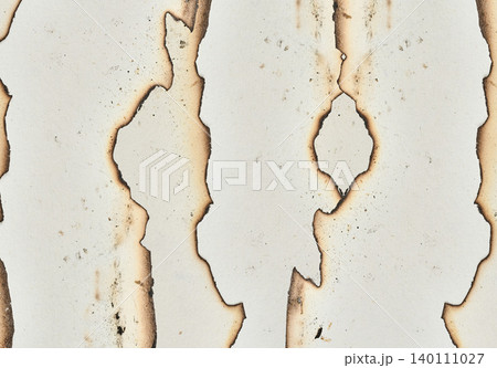 Several sheets of white paper superimposed on each other with heavily burnt edges Several sheets of white paper superimposed on each other with heavily burnt edges 140111027