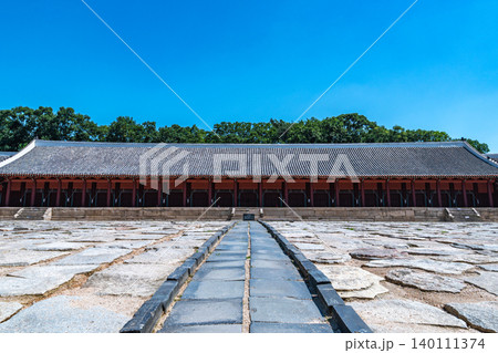 Seoul, South Korea - May. 30, 2026 : Jongmyo Shrine Jeongjeon, A UNESCO World Heritage Site in Seoul Seoul, South Korea - May. 30, 2026 : Jongmyo Shrine Jeongjeon, A UNESCO World Heritage Site in Seoul 140111374