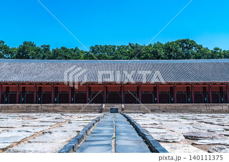 Seoul, South Korea - May. 30, 2026 : Jongmyo Shrine Jeongjeon, A UNESCO World Heritage Site in Seoul 140111375