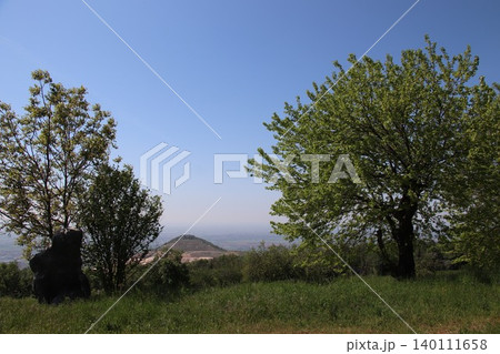 Panoramic view of Nuvolera valley in Brescia Panoramic view of Nuvolera valley in Brescia 140111658