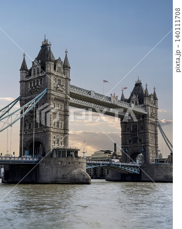 Tower Bridge London Over the River Thames With Blue Sky Tower Bridge London Over the River Thames With Blue Sky 140111708