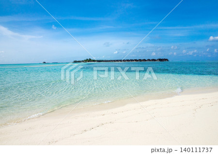 beach and tropical sea . nature background beach and tropical sea . nature background 140111737