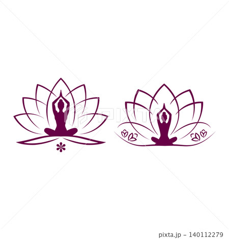 International Yoga Day Silhouette Meditation Pose Wellness Design International Yoga Day Silhouette Meditation Pose Wellness Design 140112279