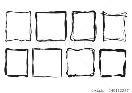 Hand drawn square frame design elements collection for graphic designers and digital artists online usage Hand drawn square frame design elements collection for graphic designers and digital artists online usage 140112287
