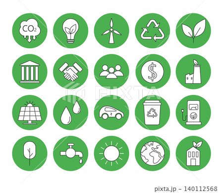 esg-line-icons-set-sustainability-environment-outline-vector 2 140112568