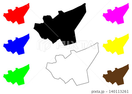 Guanare city (Bolivarian Republic of Venezuela) map vector illustration, scribble sketch Guanare map Guanare city (Bolivarian Republic of Venezuela) map vector illustration, scribble sketch Guanare map 140113261
