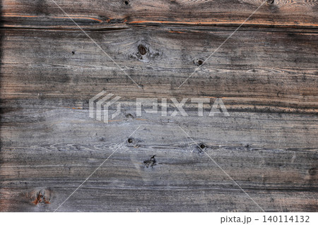 Close up detail of Grunge weathered mossy wooden wall, Vintage wooden wall, Traditional House wall. 140114132