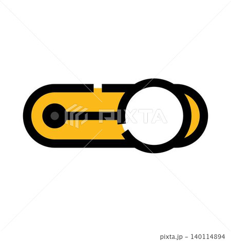 Toggle switch interface icon indicating software option control Toggle switch interface icon indicating software option control 140114894