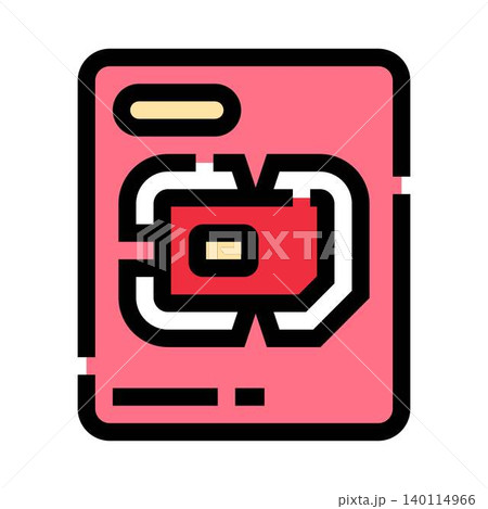 Mobile phone chip card technology service concept Mobile phone chip card technology service concept 140114966