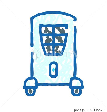 Portable air conditioner appliance keeping environment cool 140115520