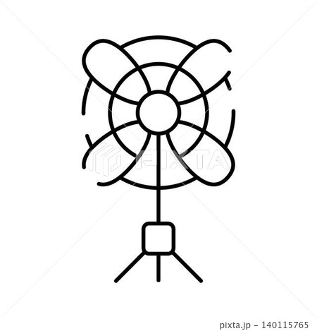 Electric cooling fan providing comfort and ventilation Electric cooling fan providing comfort and ventilation 140115765