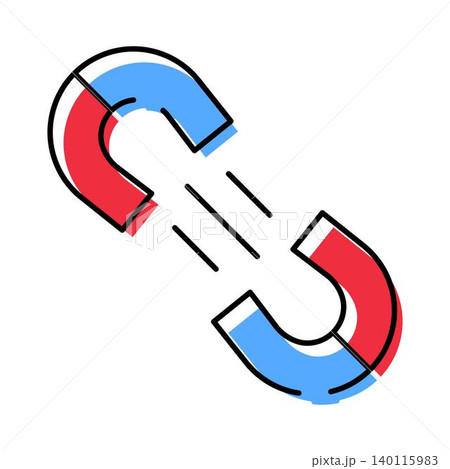 Two magnets creating an attraction force separating Two magnets creating an attraction force separating 140115983