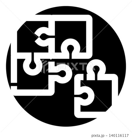 Connecting puzzle pieces creating a complex system concept Connecting puzzle pieces creating a complex system concept 140116117