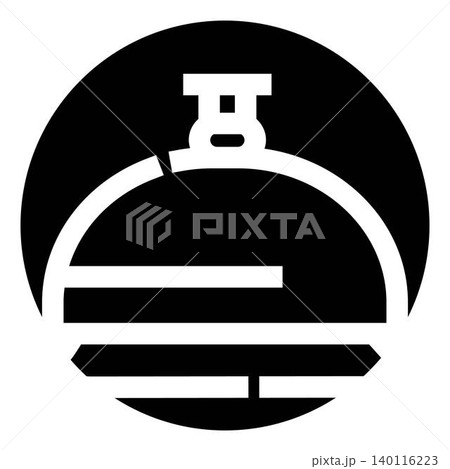 Black and white minimalist circular logo design Black and white minimalist circular logo design 140116223