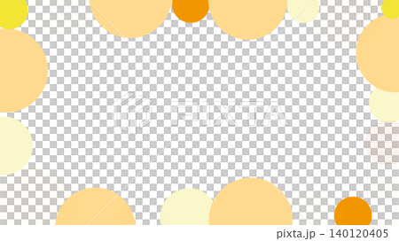 Background illustration with circular objects arranged in an orange color scheme. Background illustration with circular objects arranged in an orange color scheme. 140120405