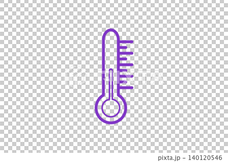Thermometer Icon With Minimal Line Art Temperature Gauge for Weather and Health Thermometer Icon With Minimal Line Art Temperature Gauge for Weather and Health 140120546