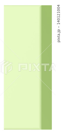 3D素材_アルファベット_I_黄緑 3D素材_アルファベット_I_黄緑 140121004