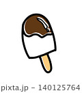 アイスの手描きイラスト素材01 140125764