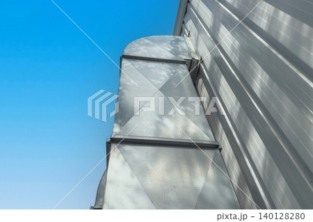Industrial Ventilation Ducts On Metal Building Industrial Ventilation Ducts On Metal Building 140128280