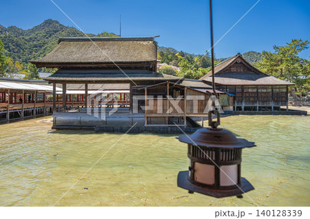 厳島神社 能舞台と能楽屋 140128339
