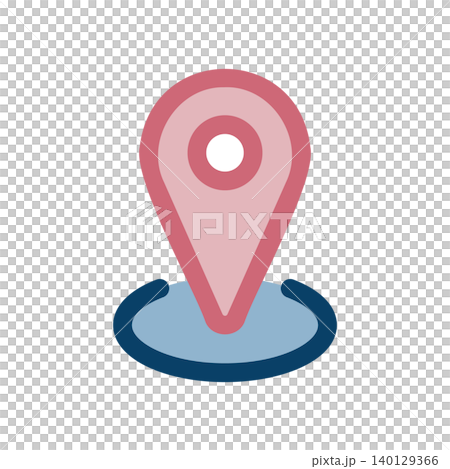 Map pin icon indicating location Map pin icon indicating location 140129366