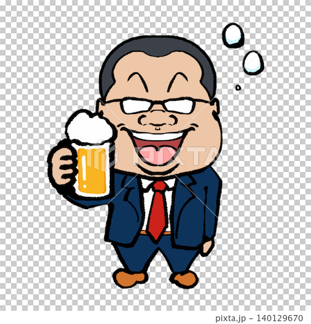 A beverage drinking office worker 140129670