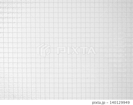 White Safety Wire Glass Window Background. 140129949