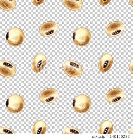 Seamless pattern with soybeans. Hand-drawn watercolor illustration. Perfect for textiles, labels and prints, decor, packaging, and more. Seamless pattern with soybeans. Hand-drawn watercolor illustration. Perfect for textiles, labels and prints, decor, packaging, and more. 140130288