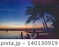 Beautiful Golden Sunset Over a Serene Lake with Water Reflections 140130919