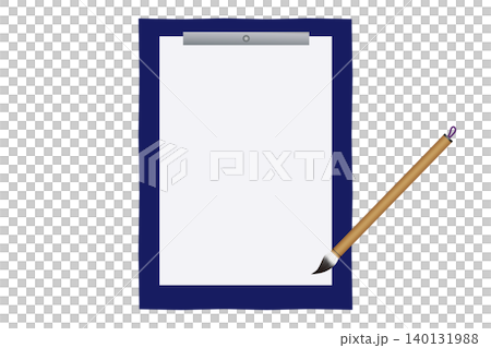 書法筆和紙;日式設計的畫框材料 書法筆和紙;日式設計的畫框材料 140131988