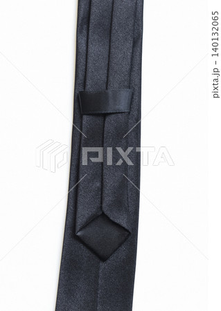 black necktie isolated on white background, father day concept and business style 140132065