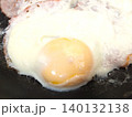 家庭の目玉焼き　ハムエッグ 140132138