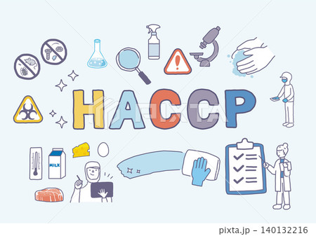 HACCPのイメージイラスト 140132216