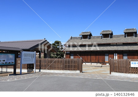 本庄市児玉町の競進社模範蚕室の建物 本庄市児玉町の競進社模範蚕室の建物 140132646