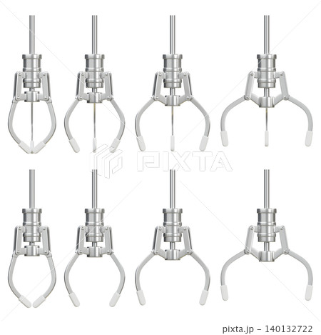 3D claw crane arcade machine grabber mechanical tool game elements 3D claw crane arcade machine grabber mechanical tool game elements 140132722