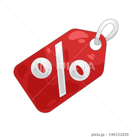 Illustration of discount tag Illustration of discount tag 140132830