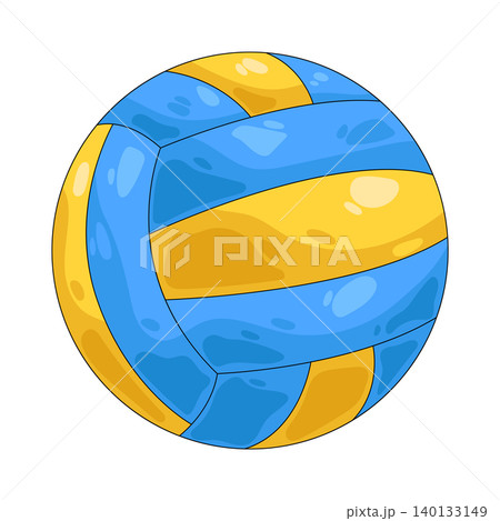 Illustration of volleyball ball 140133149