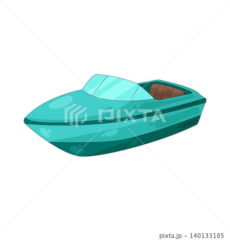 Illustration of speedboat  140133185